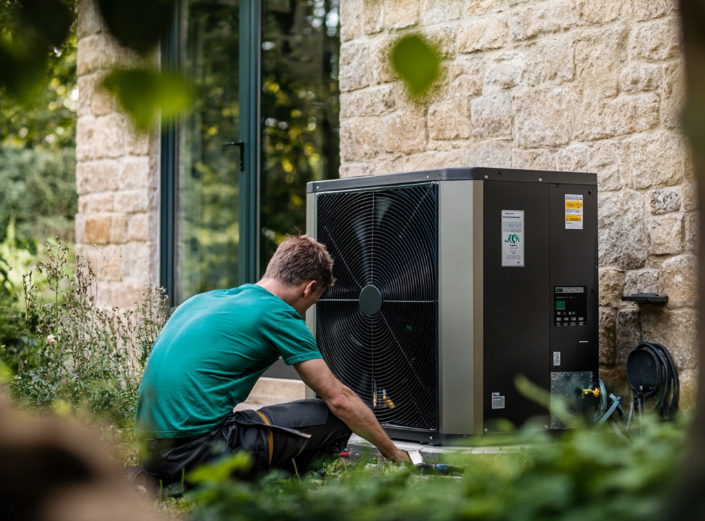 Dynamic Eco Air Source Heat Pump Installation