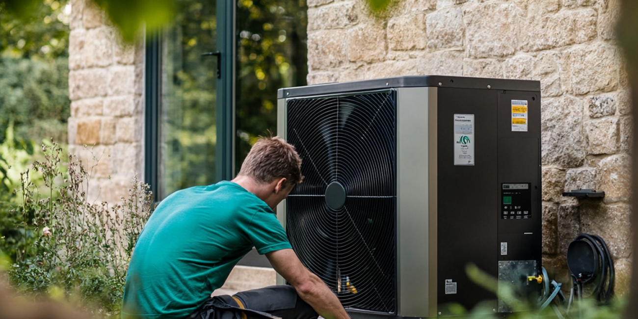 Dynamic Eco Air Source Heat Pump Installation