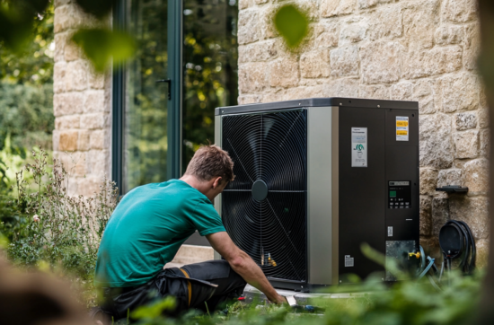 Dynamic Eco Air Source Heat Pump Installation